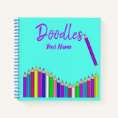 Schetsboek Doodles Notitieboek (Voorkant)