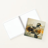 Schetsboek - Eend in Tan001 Notitieboek (Binnen)