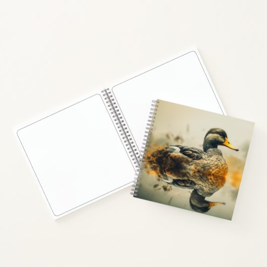 Schetsboek - Eend in Tan001 Notitieboek (Binnen)