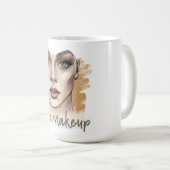 Schetsboek Glam: Latte make-up Koffiemok (Voorkant rechts)