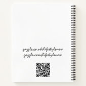 Schetsboek - Landschap Schetsen Notitieboek (Achterkant)