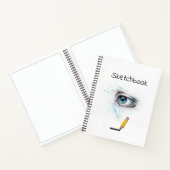 Schetsboek: Lege pagina's, 8,5 x 11 inch, Ske Notitieboek (Binnen)