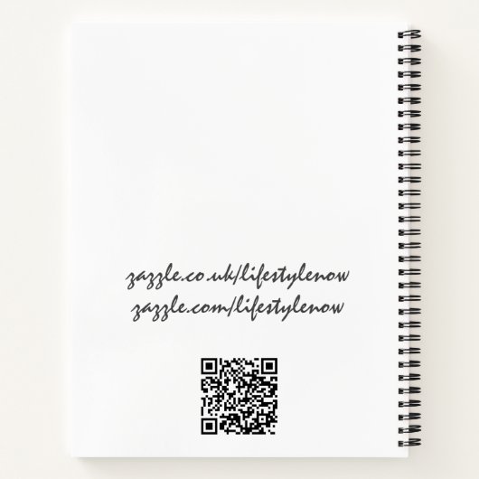 Schetsboek - Life Modellen Notitieboek (Achterkant)