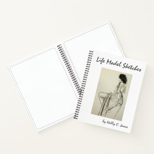 Schetsboek - Life Modellen Notitieboek (Binnen)