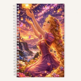 Schetsboek met kroonspiraal voor lieve prinsessen notitieboek