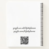 Schetsboek - Natuur schetsen Notitieboek (Achterkant)