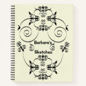 Schetsboek personaliseren notitieboek (Voorkant)