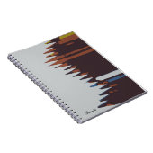 Schetsboek voor 80 pagina's, abstracte potlooddekk notitieboek (Rechterzijde)