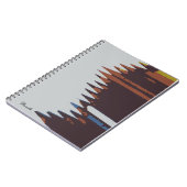 Schetsboek voor 80 pagina's, abstracte potlooddekk notitieboek (Linkerzijde)