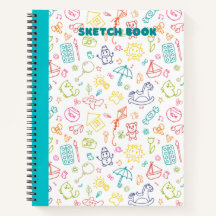Schetsboek voor kinderen notitieboek