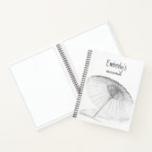 Schetsboek voor Kunstenaars met Eigen Kunstwerk Notitieboek (Binnen)