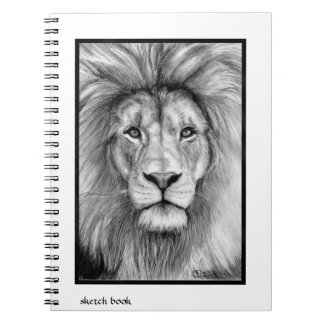 Schetsboek voor lion notitieboek