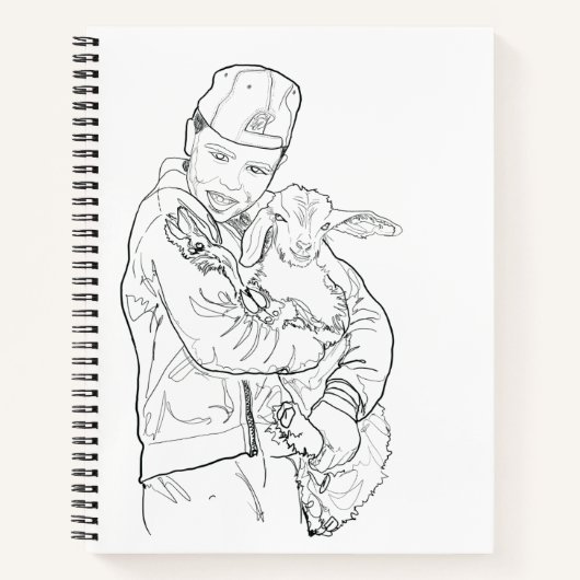 Schetsboek voor ontwerpers notitieboek (Voorkant)