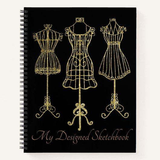Schetsboek voor ontwerpers notitieboek (Voorkant)