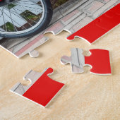 Schetsboek voor strandartiest legpuzzel (Zijkant)