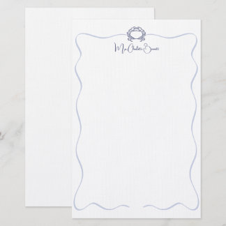 Schetschriftpapier voor de zeevaart briefpapier