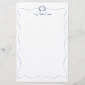 Schetschriftpapier voor de zeevaart briefpapier (Voorkant)