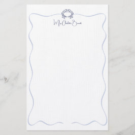 Schetschriftpapier voor de zeevaart briefpapier