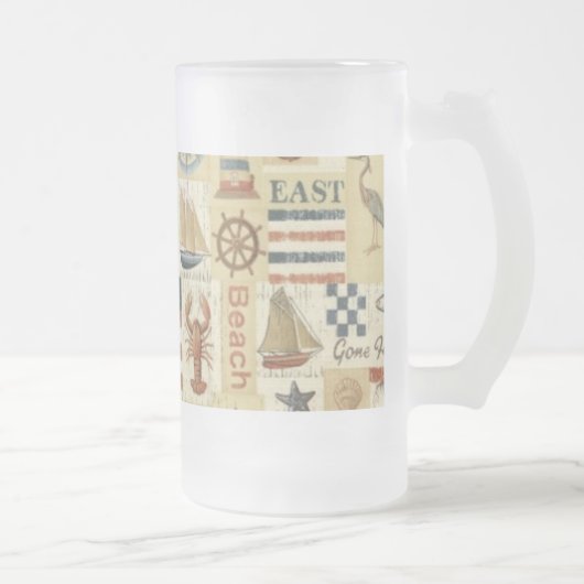 Schetsen Biermok Matglas Bierpul (Rechts)