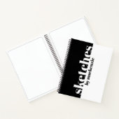 Schetsen Boek Grote seriële persoonlijke naam  (Binnen)