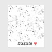 schetsen Design 40 Nine Sticker (Vel)