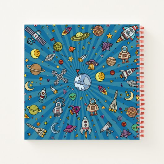 Schetsen en verhalen uit de kosmos notitieboek (Achterkant)