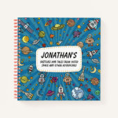 Schetsen en verhalen uit de kosmos notitieboek (Voorkant)