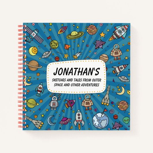 Schetsen en verkopen uit de buitenruimte notitieboek (Voorkant)