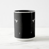 Schetsen Hoofd Vogeldrad Vogelvanger Mok Cup (Midden)