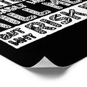 Schetsen Potlood Tekening Pen Ink Artiesten Poster (Hoek)