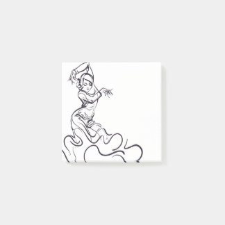 Schetsen van de Flamenco-danser Post-it® Notes