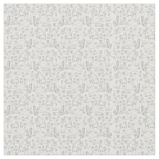 Schetsen van katoenkatoenweefsel stof (Close Up)