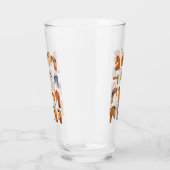 Schetsen van paarden glas (Rechts)