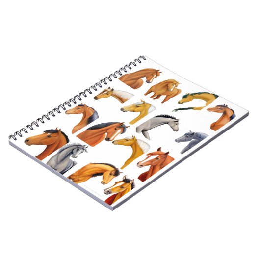 Schetsen van paarden notitieboek (Linkerzijde)