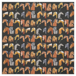 Schetsen van paarden stof