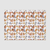 Schetsen van paarden tissuepapier (Voorkant)