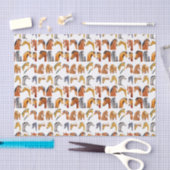 Schetsen van paarden tissuepapier (Craft)