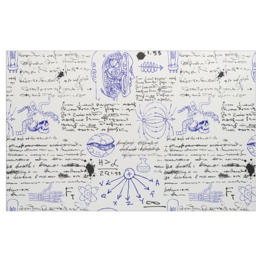 schetsen van wetenschappers stof (Yard (91,4 cm))