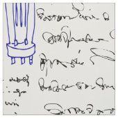 schetsen van wetenschappers stof (Swatch)