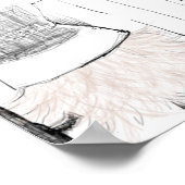 schetsen voor de tuin poster (Hoek)