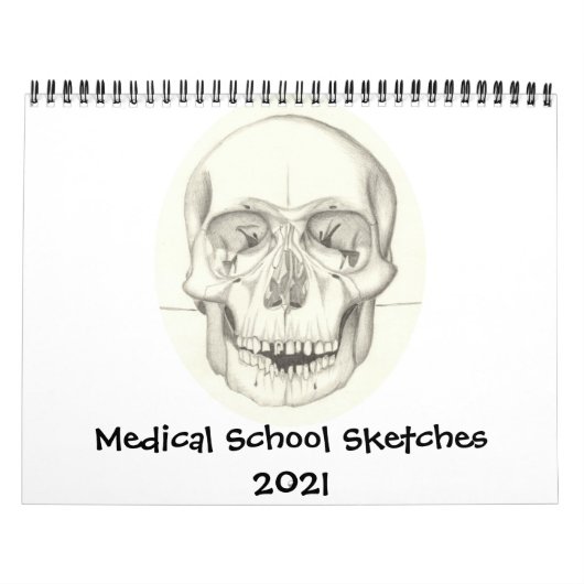 Schetsen voor medische scholen 2007 kalender (Hoes)