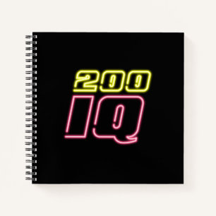 Schetsenboek 200 IQ Notitieboek