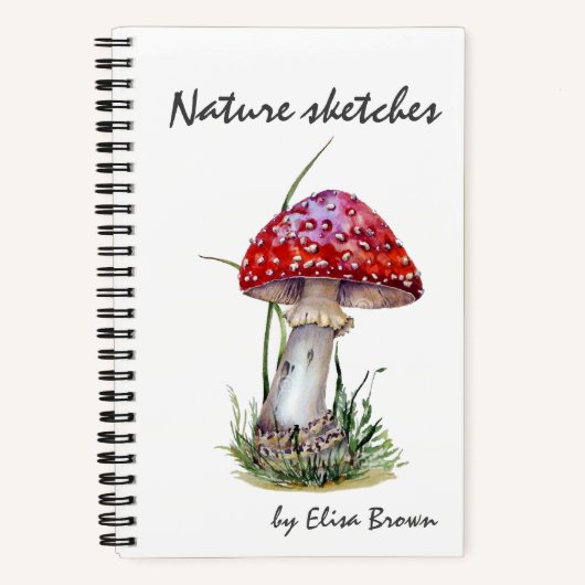 Schetsenboek - Natuur ketels Notitieboek (Voorkant)