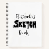 Schetsenboek Notitieboek (Voorkant)