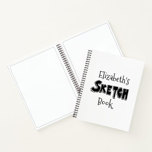 Schetsenboek Notitieboek (Binnen)