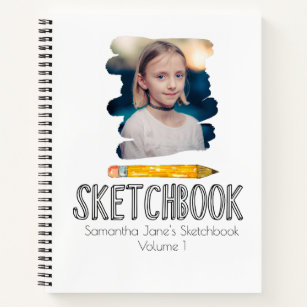 Schetsenboek voor aangepast kind notitieboek
