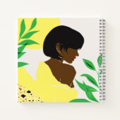 Schetsenboek voor Tieners, meisjes, vrouwen Notitieboek (Achterkant)