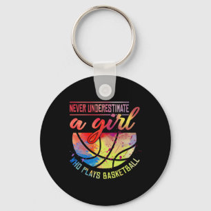 Schetsgeschenken voor tienermeisjes Kleurrijk spor Sleutelhanger