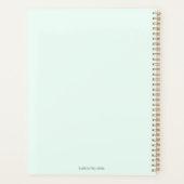 Schetsjongen met gebarentaal, speciaal gepersonali planner (Achterkant)