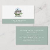 Schetskerk, christendom, godsdienst visitekaartje (Voorkant / Achterkant)